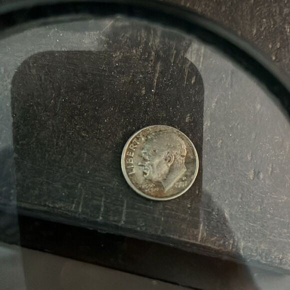 Vintage 1987 P Dime Multiple Plan-chard Errors - Picture 3 of 5